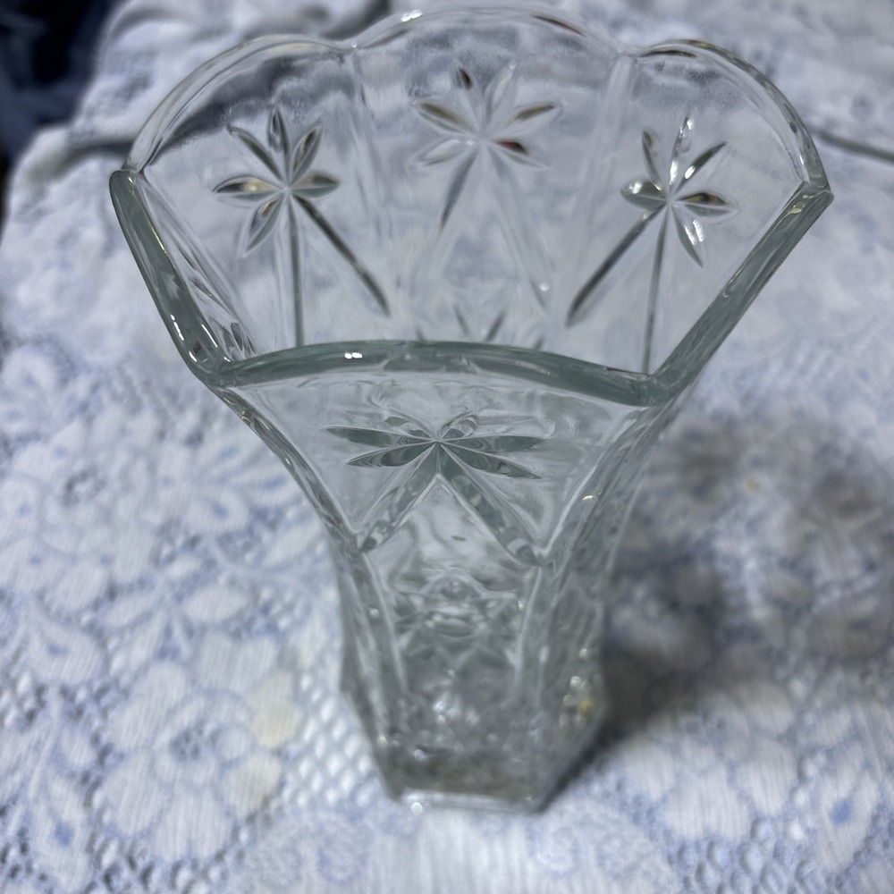 10" EAPC Flower Vase - Star Of David Vase